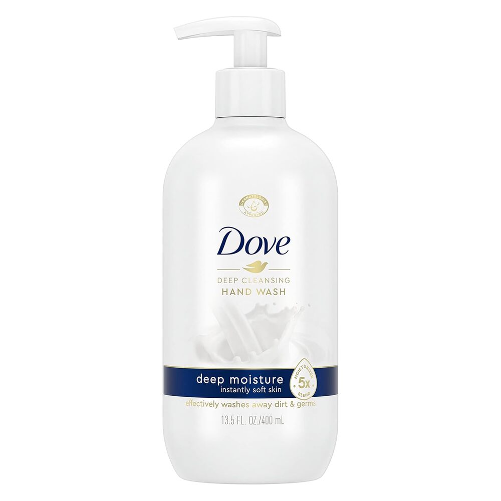 Dove Deep Cleansing Hand‎ Wash Deep Moisture Instantly Soft Skin 400ml